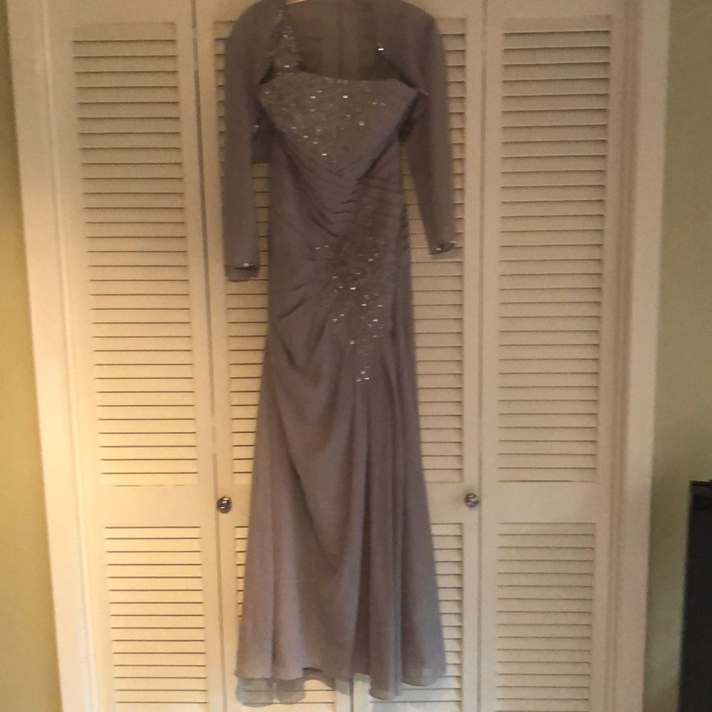 Woman’s long dress mother of groom dress
